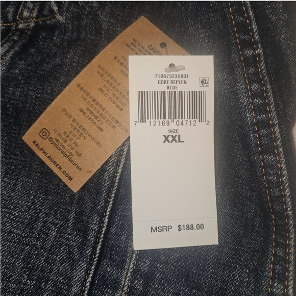 Authentic Ralph Lauren Truckers jacket brand new (NWT) never worn 2xL…. - Picture 1 of 4